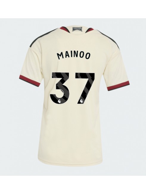 Ženski Nogometna dresi replika Manchester United Kobbie Mainoo #37 Tretji 2026-27 Kratek rokav Ženski Nogometna dresi replika Manchester United Kobbie Mainoo #37 Tretji 2026-27 Kratek rokav